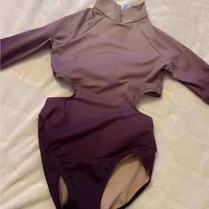 Balera Gradient Purple Kids leotard
